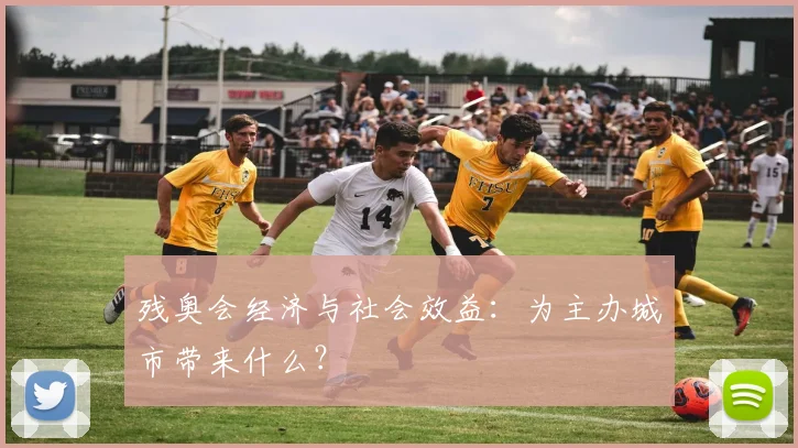 残奥会经济与社会效益:为主办城市带来什么?